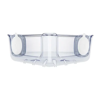 Cesta esquinera de succión fuerte para almacenamiento de bañera y ducha