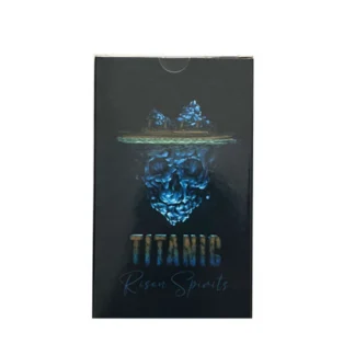 Tarot de adivinación Titanic, cubierta de 78 cartas para principiantes con libro de guía, 12x7cm