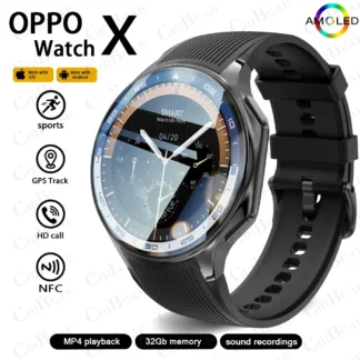 OPPO-reloj inteligente para hombre y mujer, accesorio de pulsera con memoria de 32GB, reproductor MP4, grabable, con Bluetooth, llamadas, 2024