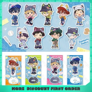 Oblivion-figuras versión Q con batería, portador de orejas de bestia de pie, pantalones, periféricos de Anime, decoraciones de escritorio bonitas, regalos para seguidores, Juguetes