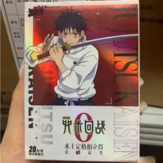 Tarjeta KAYOU Jujutsu Kaisen Gojo Satoru Fushiguro Megumi Itadori Yuji Warlock personajes de Anime japonés juegos colección tarjeta regalo
