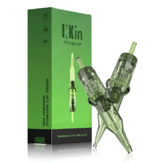 Cartucho de agujas de tatuaje INKIN REVO, sombreador de revestimiento redondo de precisión, seguridad esterilizada desechable para máquina de tatuaje