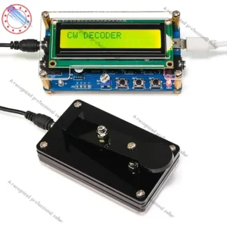 CW Morse Code Practitioner Decodificador Piezas Transmisor Soldadura Práctica DIY Kit de producción electrónica