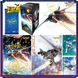 KAYOU versión genuina tarjeta de Jets de combate chino aeroespacial Overlord colección tarjetas juguetes periféricos tarjeta Flash regalos