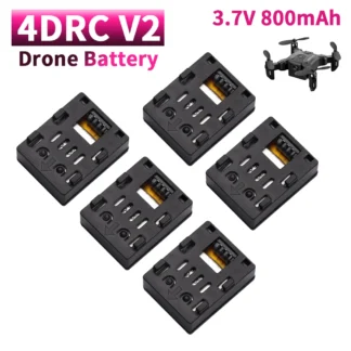 Actualización de batería de Dron 4D-V2 RC para 4DRC V2 Mini cuatro accesorios de helicóptero batería Lipo plegable RC 3,7 V 800mAh