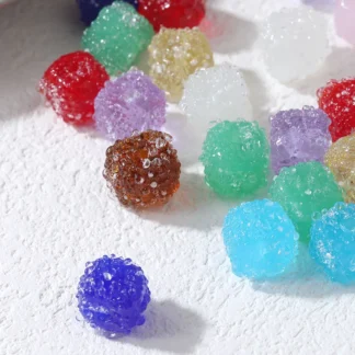 4 Uds. De cuentas delicadas con diseño de caramelo, cuentas espaciadoras de cristal para fabricación de joyas, accesorios de fabricación de collares, suministros DIY