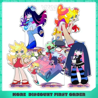 Medias de bragas con liguero de 16cm/6,3 pulgadas, placa de pie de personaje acrílico, periférico de animé, adorno de alta calidad, juguete de regalo para niña