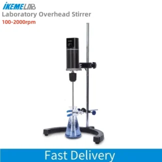 IKEME, gran oferta, serie ES, laboratorio, pantalla Digital, agitador aéreo, mezclador eléctrico superior, agitador eléctrico de velocidad constante
