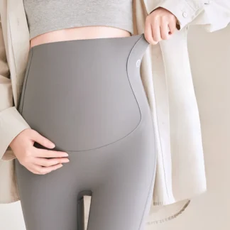 Pantalones de Yoga sin costuras para deportes, Fitness, levantamiento de cadera, pantalones de Yoga transpirables de cintura alta, mallas de maternidad para entrenamiento de carrera y baile
