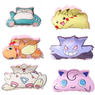 Explosiones Pokemon Kawaii Clip de captura de dibujos animados tocado de pelo acrílico estudiantes pelo cola de caballo captura regalo de cumpleaños accesorios para el cabello