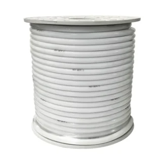 Neón LED de alto voltaje de 220V con iluminación de edificio impermeable al aire libre flexible luminosa redonda 360 grados