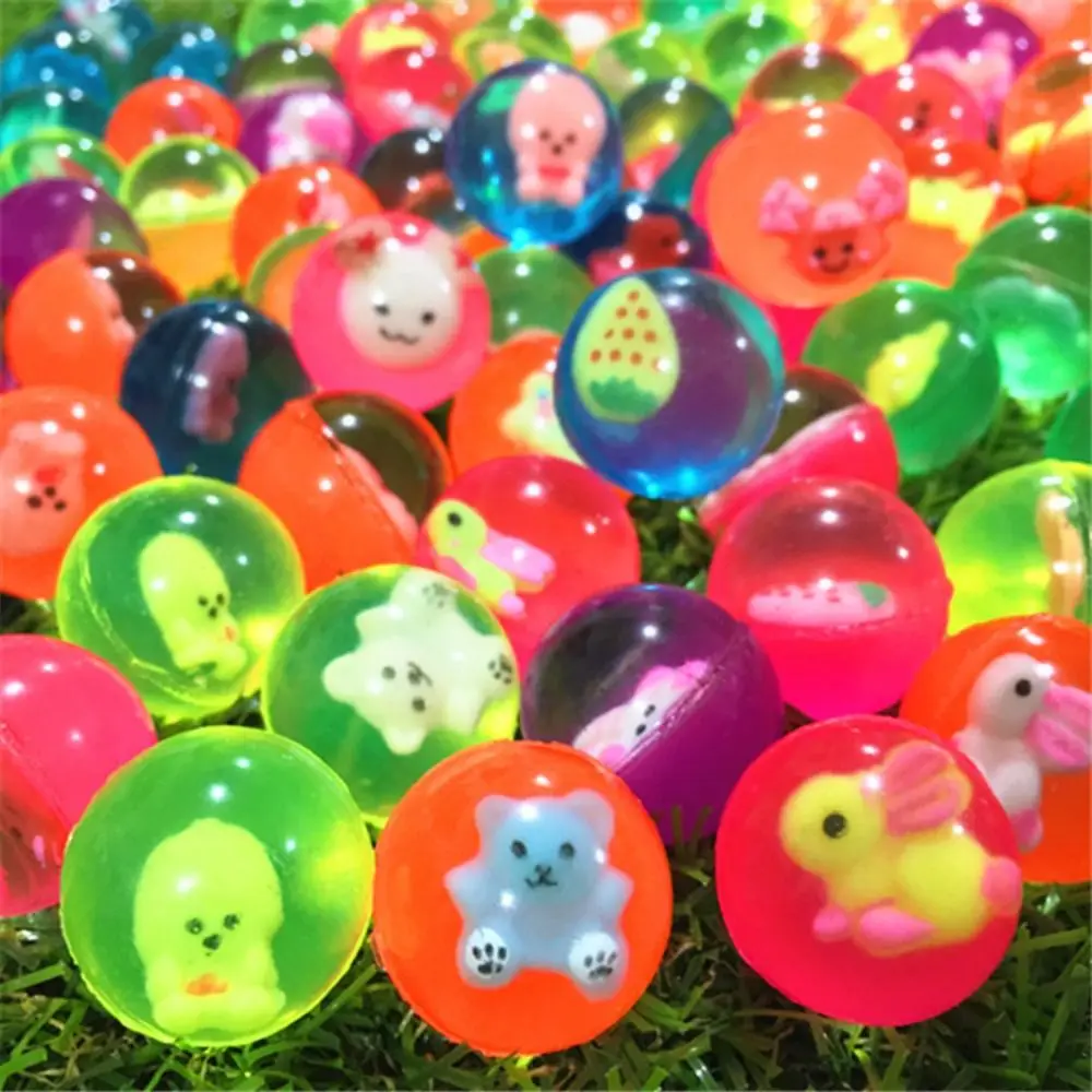 10 Uds. Pelotas hinchables de nube de colores 25mm fuerte resistencia juguete para niños pelota de goma inodoro juegos deportivos seguros pelotas elásticas para saltar