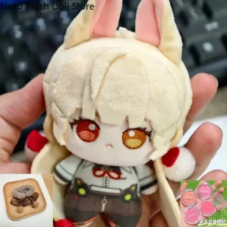 Zenless Zone Zero Alice Thymefield Anime muñeco de peluche cuerpo vestir ropa peluches juguetes de peluche figuras regalo Cosplay 10cm