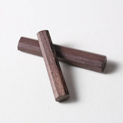 1 Uds. Cuchillo de madera octogonal de estilo japonés, mango cortador de Chef, cuchillo de Chef de cocina, mango modificado, fabricación de repuesto DIY