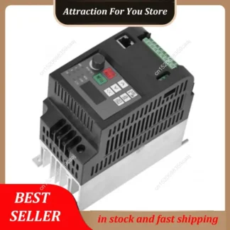 Venta caliente 2.2KW VFD Convertidor de frecuencia 110V a 220V 2.2KW Convertidor de frecuencia Unidad de velocidad ajustable para Contr de motor mejorado