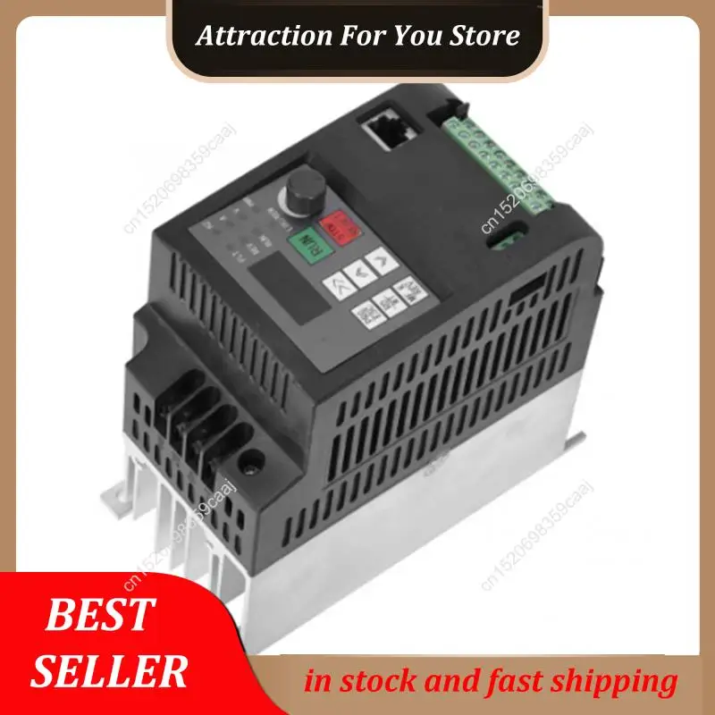 Venta caliente 2.2KW VFD Convertidor de frecuencia 110V a 220V 2.2KW Convertidor de frecuencia Unidad de velocidad ajustable para Contr de motor mejorado