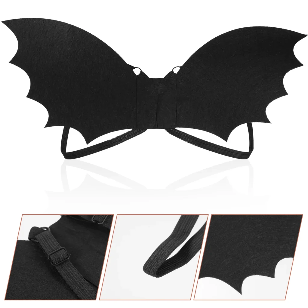 Accesorio de disfraz de alas de murciélago, Carnaval, Halloween, actuación simulada, Cosplay, accesorios de vestir, decoraciones de araña