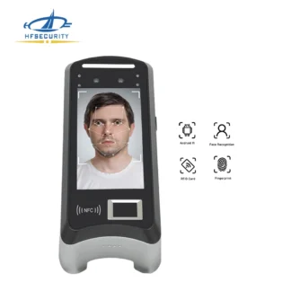 July003 HFSecurity X05 Tarjeta facial Huella digital SDK compatible con reconocimiento de iris opcional Reloj Terminal de control de acceso de E/S