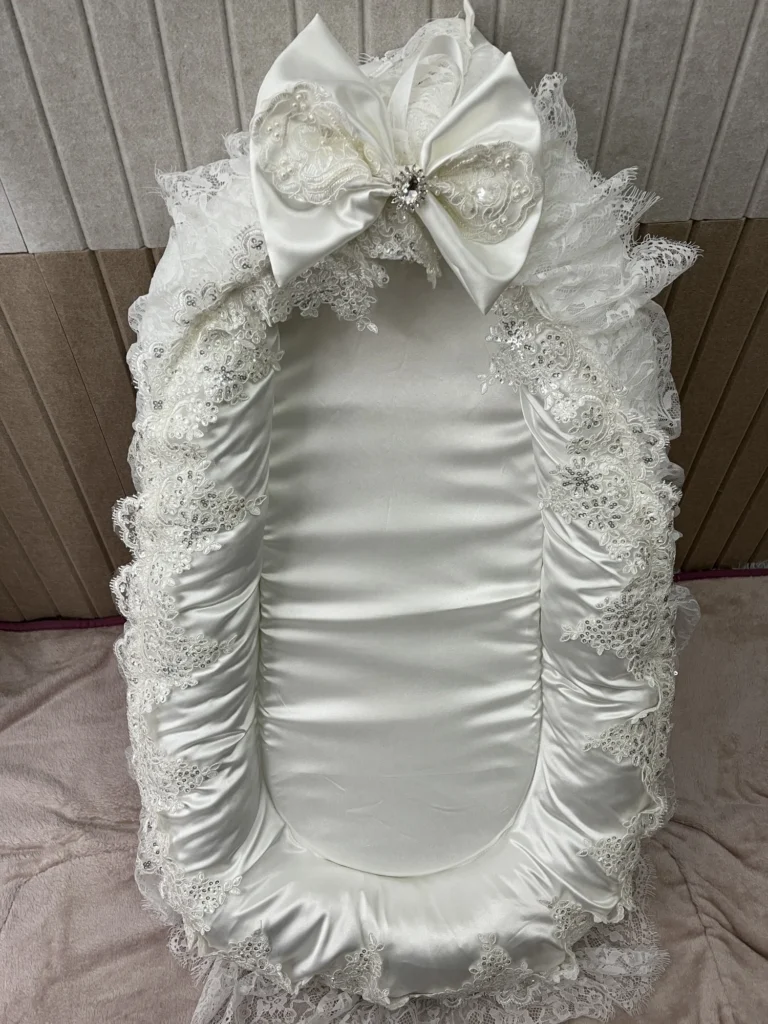 Ropa de cama de cuna de encaje de lujo para bebé, tumbona para recién nacido, nido infantil portátil suave y transpirable para dormir de 0 a 24 meses, regalos esenciales para bebés