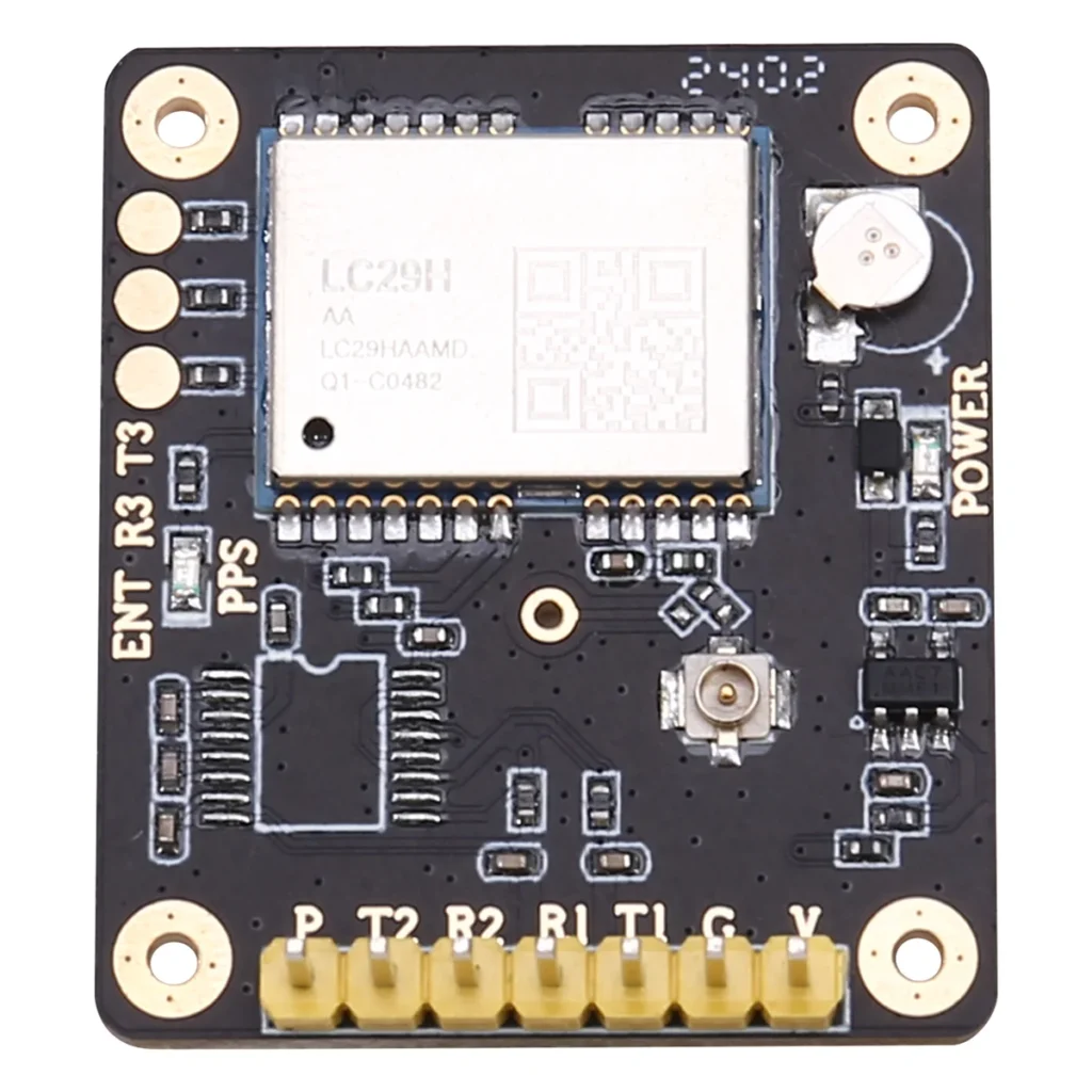 Placa de estación Base RTK de alta precisión Y06A Quectel LC29H Frecuencia Dual L1/L5 módulo de posicionamiento salida datos RTCM LC29HAA
