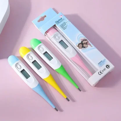 Termómetro Digital para medir la temperatura diaria saludable del cuerpo de bebé y adulto, instrumento electrónico con pantalla Digital para cabeza de axila Oral