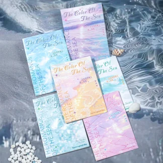 Journal GO 10 Uds Color del mar diario diy Material pegatinas Scrapbooking postal planificador diario decoración papel de fondo