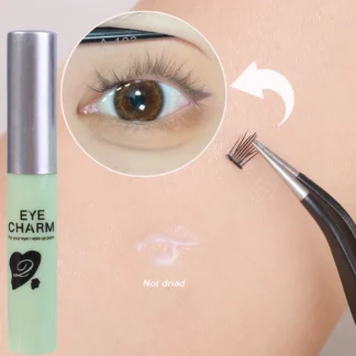 Pegamento para pestañas postizas de secado rápido, resistente al agua, transparente, Color negro, No irritante, pegamento para pestañas, maquillaje de extensión