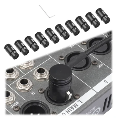 Adaptador de soldadura de micrófono XLR compacto macho a macho/hembra a hembra, conector de Audio XLR de 3 pines chapado en oro, carcasa de aleación de Zinc