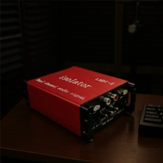 Aislador de señal de Audio, puerto DI Box, reducción de ruido, mejora la calidad del sonido, Universal para múltiples escenarios