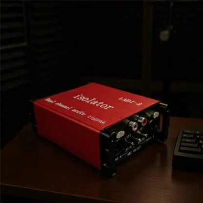 Aislador de señal de Audio, puerto DI Box, reducción de ruido, mejora la calidad del sonido, Universal para múltiples escenarios