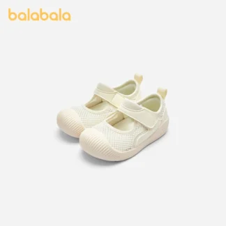 Balabala, zapatos para caminar para bebés, niños y niñas, suela blanda, novedad de verano 2021, zapatos de malla transpirable, sandalias, zapatos cómodos para bebés