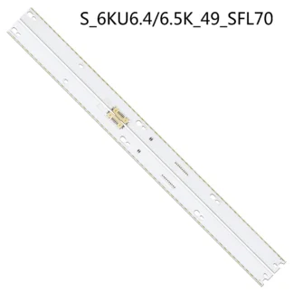 Tira de LED para iluminación trasera para Samsung TV UE49MU6409 UE49MU6440S UE49MU6442U UE49MU6445U UE49MU6449U UE49MU6450S UE49MU6505U UE49MU6652