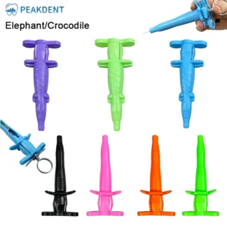 Manga de jeringa Dental reutilizable, cubierta de herramienta de inyector, instrumento quirúrgico de dentista, funda protectora de jeringa, regalos clínicos, 2 uds.