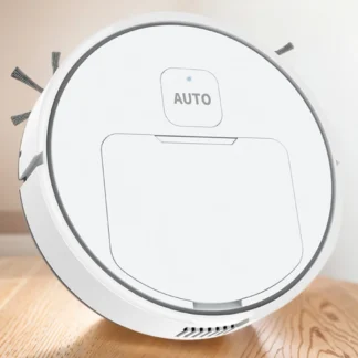 Robot aspirador 3 en 1 recargable por USB, navegación inteligente para evitar objetos, limpieza automática, máquina barredora