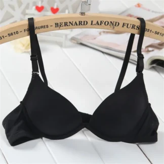 Sujetadores sin costuras para mujeres adolescentes, ropa interior sin aros, Bralette de copa A B, lencería de tres cuartos (COPA 3/4)