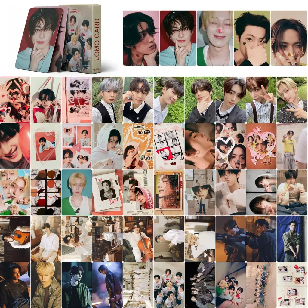 55 E Group ROMANCE UNTOLD Nueva tarjeta menor especial LOMO tarjeta coleccionable alrededor de la onda coreana