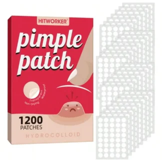1200 unidades/juego de parches de hidrogel para cobertura del acné, adecuados tanto para hombres como para mujeres, adecuados para todo tipo de piel.