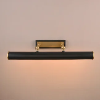 Lámpara de imagen artística de sala de estar Retro, luz de espejo de baño de latón, lámpara de pared de latón, lámpara de pared decorativa de marca de diseñador