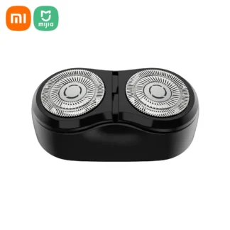 Cabezales de cuchilla de Afeitadora eléctrica Xiaomi Mijia originales MSXT201 con cabezales dobles giratorios para Afeitadora eléctrica Xiaomi Mijia S100