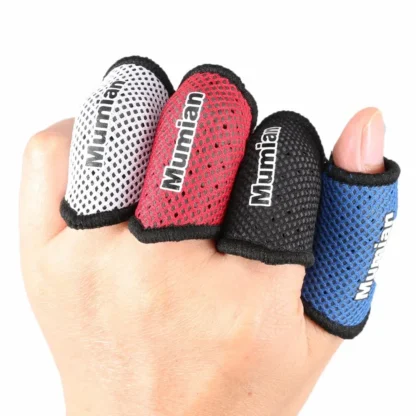 Soporte para los dedos, funda elástica para el dedo, resistente al desgaste, transpirable, protección para los dedos, malla para deportes, 2 uds.