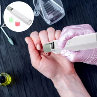 Taladro eléctrico inalámbrico, Mini herramienta de manicura portátil para uñas acrílicas, lima profesional, lijado, pulido, uñas duraderas