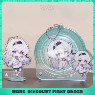 Honkai:Star Rail periféricos versión Q figura temática de Flowfly insignias colgantes conjunto adorno decorativo de escritorio regalos para seguidores