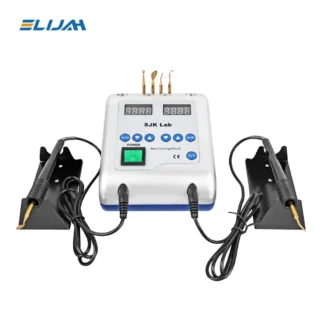 ELIJAH-Bolígrafo doble para tallar cera eléctrica Dental, con 6 puntas de cera, electrodomésticos, instrumento de laboratorio de cera para tallar y moldear
