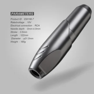 Máquina de tatuaje inalámbrica, pluma de tatuaje rotativa, interfaz RCA, maquillaje permanente profesional, suministro de máquina de tatuaje de arte corporal