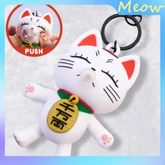 Dandadan Koshiore Baba Bubble Popper llavero Sunrisepop Anime juguete para aliviar el estrés apretar para hacer burbujas divertido decoración de escritorio Otaku