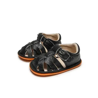 Sandalias de verano para bebé, zapatos para niño y niña, suela suave de goma, antideslizantes, primeros caminantes, zapatos para cuna de bebé recién nacido