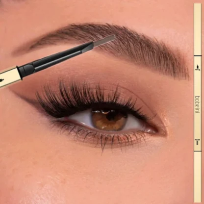 1 lápiz de cejas resistente al sudor y al agua: no es fácil de decolorar, fácil de aplicar, cejas naturales y salvajes para un aspecto natural y audaz