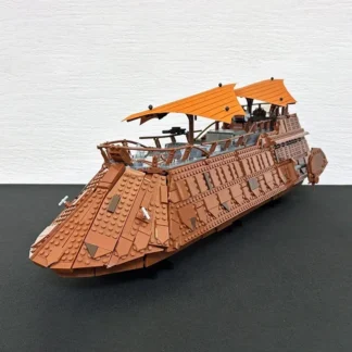 En STOCK 2024 nuevos bloques de construcción de vela de Jabba modelo de vela clásico juguete para niños regalo de cumpleaños