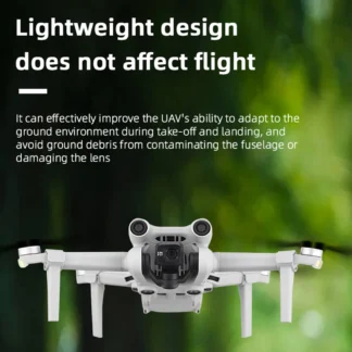 Kits de pies de soporte extendido, Protector de pata de aterrizaje plegable, liberación rápida para accesorios de Dron DJI Mini 3 Pro, 4 Uds.