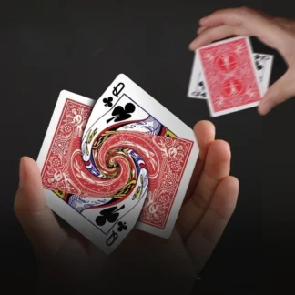 Northern Magic-impresión de bicicleta Original, tarjeta giratoria especial, visualización de póker, accesorio mágico, modelo hecho a mano, juguetes de regalo